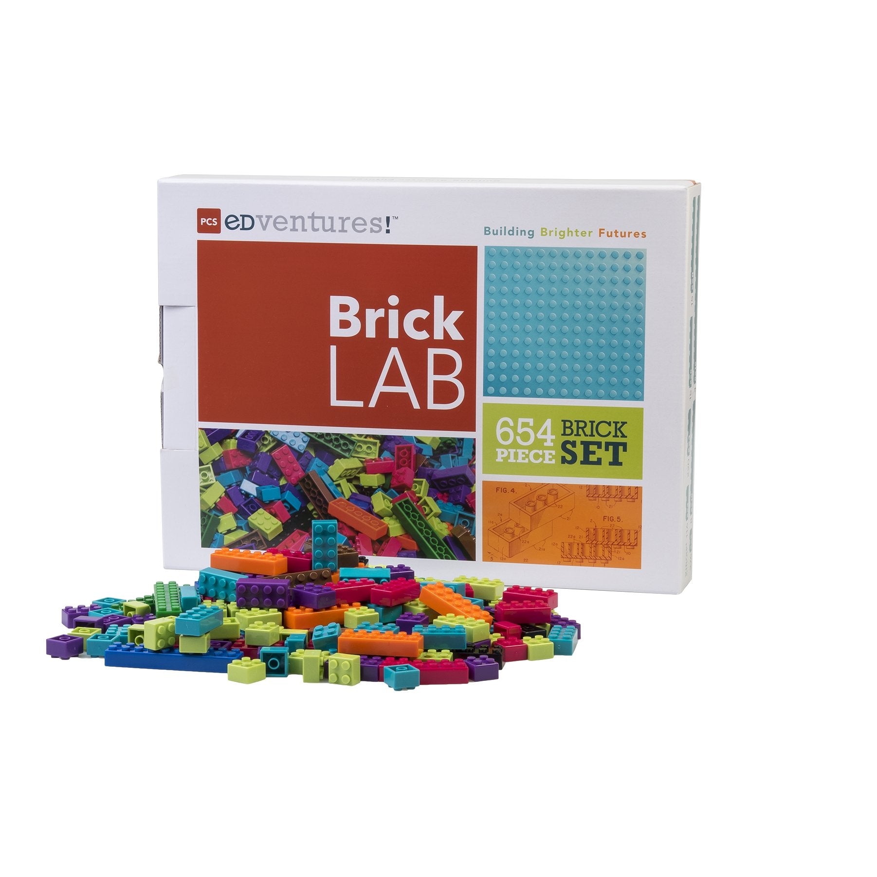 BrickLab BrickPack - Single - Vibrant Colors | PCS | STEMfinity