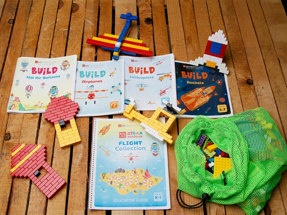 BrickLAB STEAMventures 10-Student Flight Bundle (Gr K-1) - STEMfinity