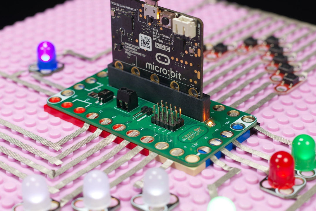 Crazy Circuits Classroom - Bit Board - Brown Dog Gadgets - STEMfinity