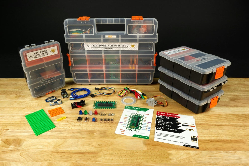 Crazy Circuits Classroom - Bit Board - Brown Dog Gadgets - STEMfinity