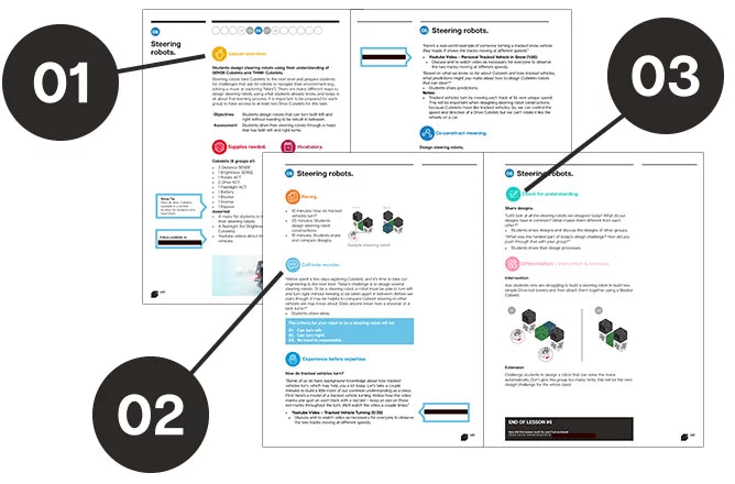 Cubelets Lesson Plan Bundle: Launchpad Edition, Grades 1-3