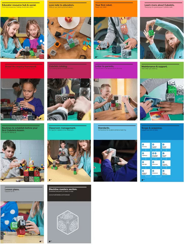 Cubelets Lesson Plan Bundle: Launchpad Edition, Grades PreK-12