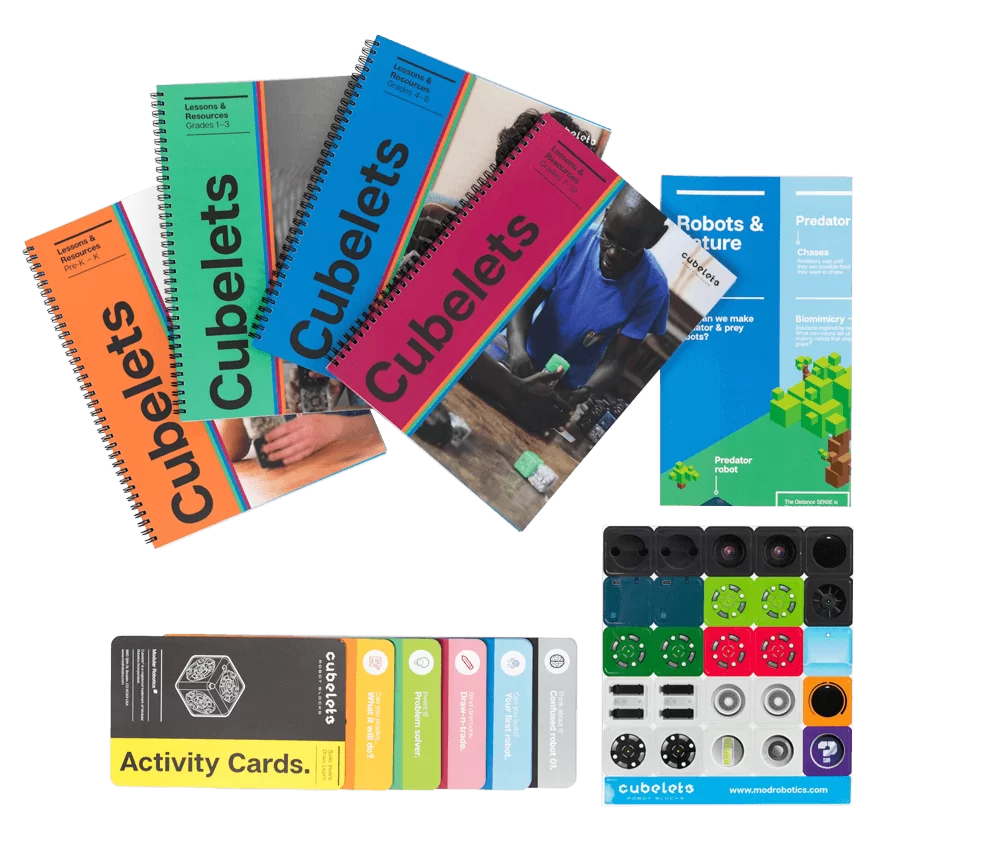 Cubelets Lesson Plan Bundle: Launchpad Edition, Grades PreK-12