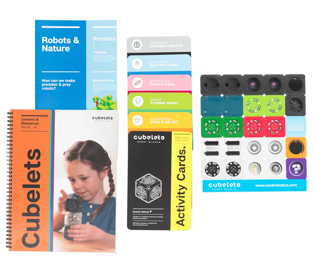 Cubelets Lesson Plan Bundle: Launchpad Edition, PreK-K