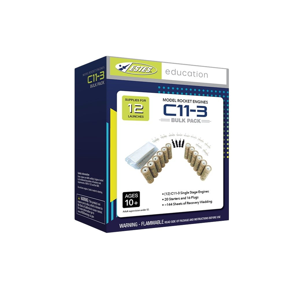 Estes C11-3 Engine Bulk Pack - Estes Rockets - STEMfinity