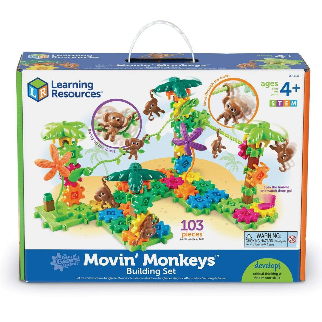 Gears! Gears! Gears!® Movin' Monkeys™ Building Set - STEMfinity