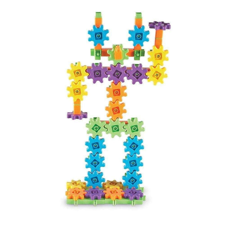 Gears! Gears! Gears!® Super Building Set, Set of 150 - STEMfinity