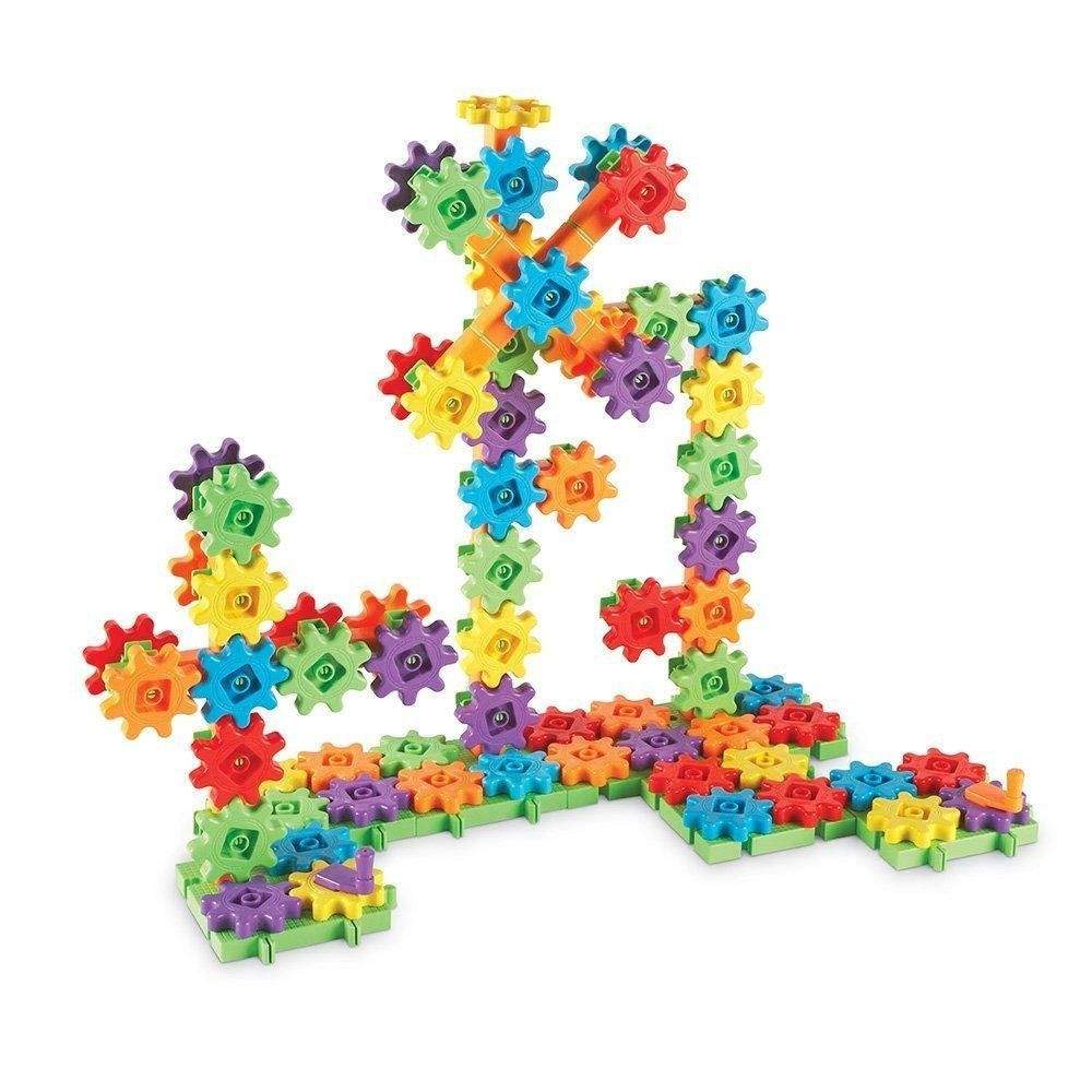 Gears! Gears! Gears!® Super Building Set, Set of 150 - STEMfinity