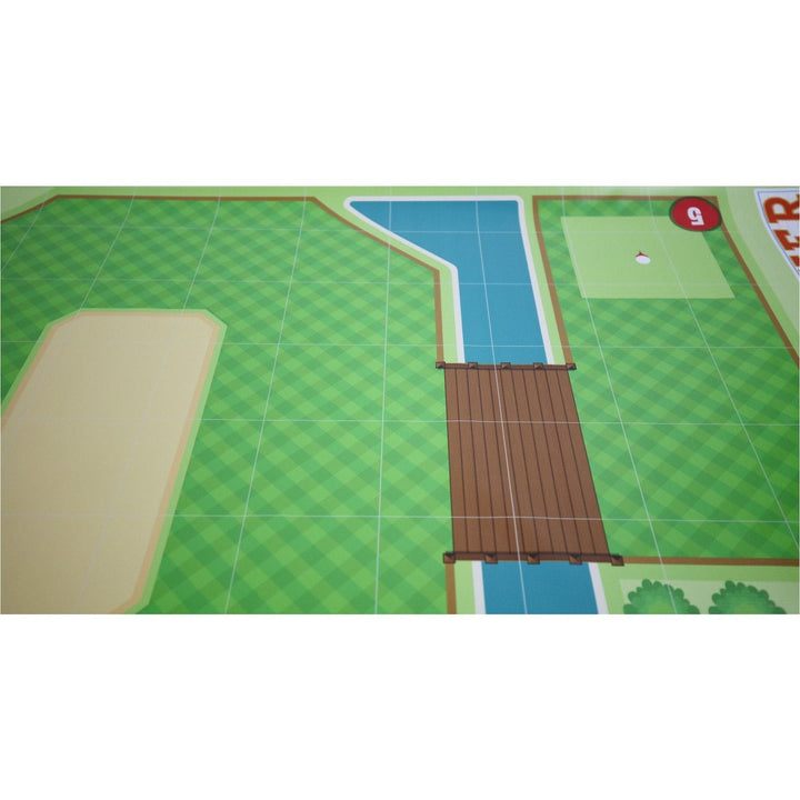 Geyer BrainStorm STEM Education Robotics Activity Mat: Golf, 80" x 44.75" - STEMfinity