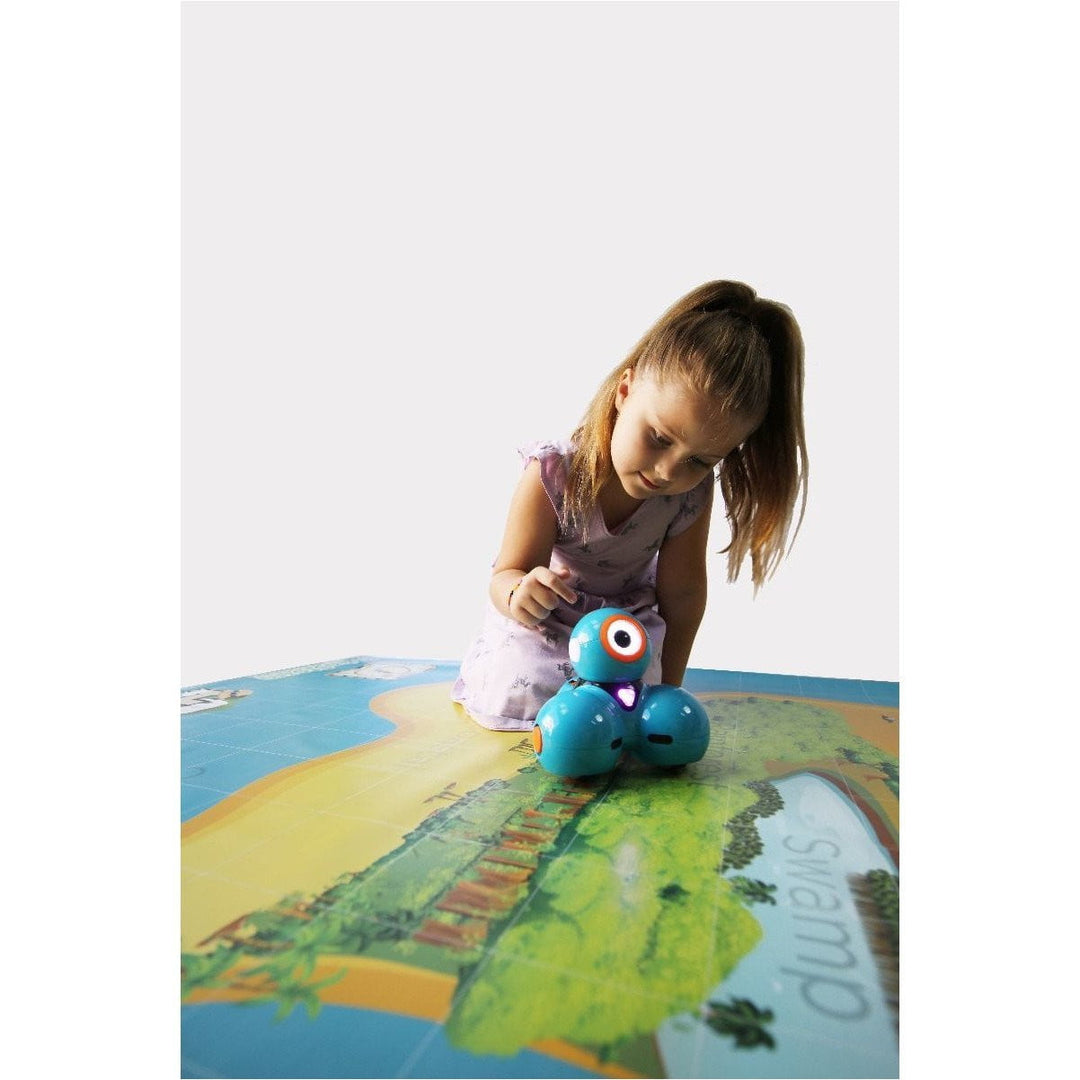 Geyer BrainStorm STEM Education Robotics Activity Mat: Habitat Helpers, 80" x 44.75" - STEMfinity