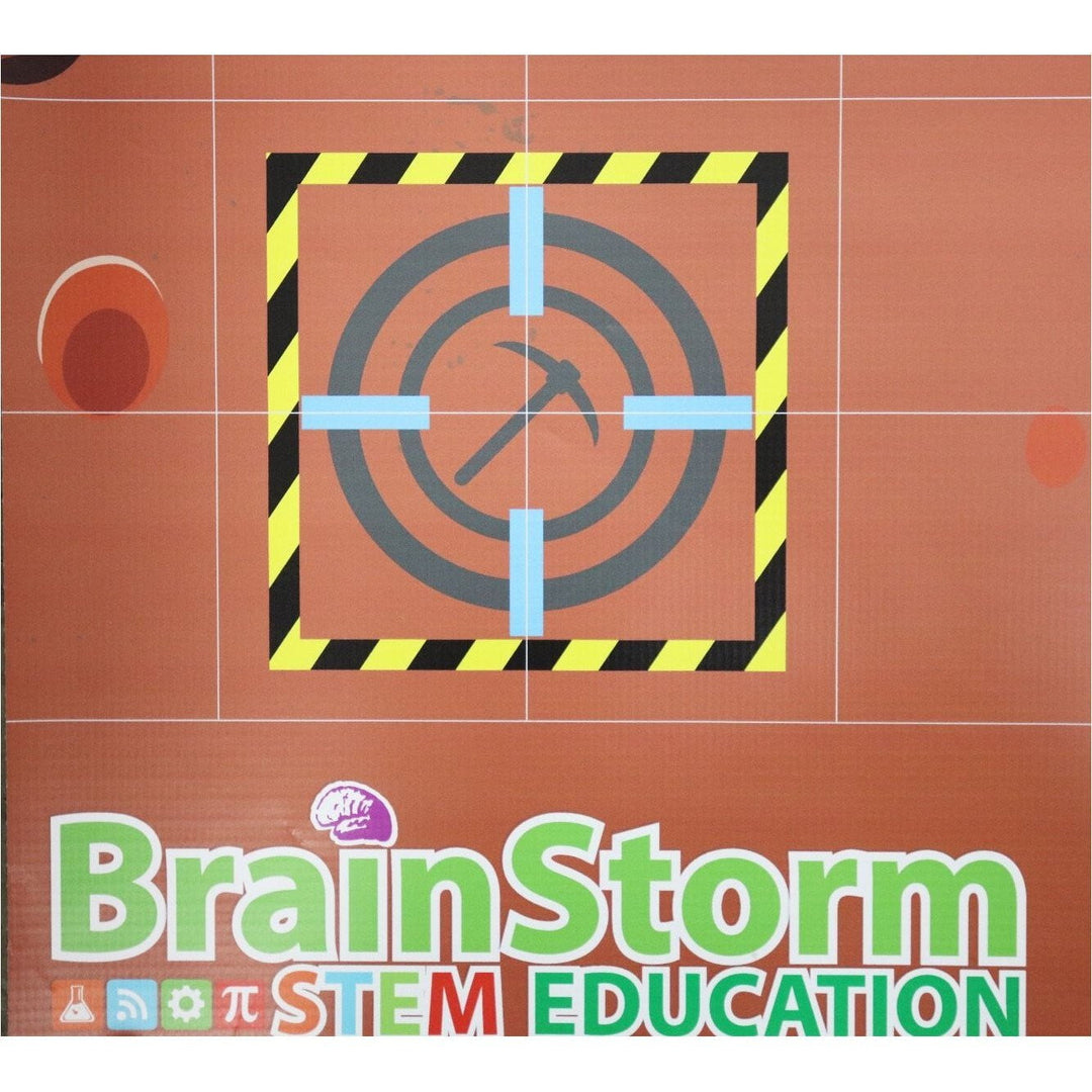 Geyer BrainStorm STEM Education Robotics Activity Mat: Mission to Mars, 80" x 44.75" - STEMfinity
