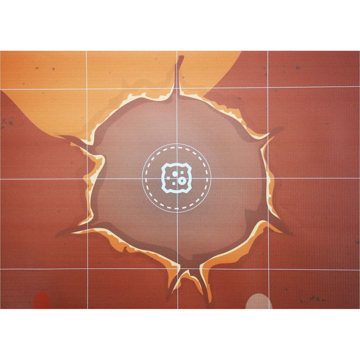 Geyer BrainStorm STEM Education Robotics Activity Mat: Mission to Mars, 80" x 44.75" - STEMfinity