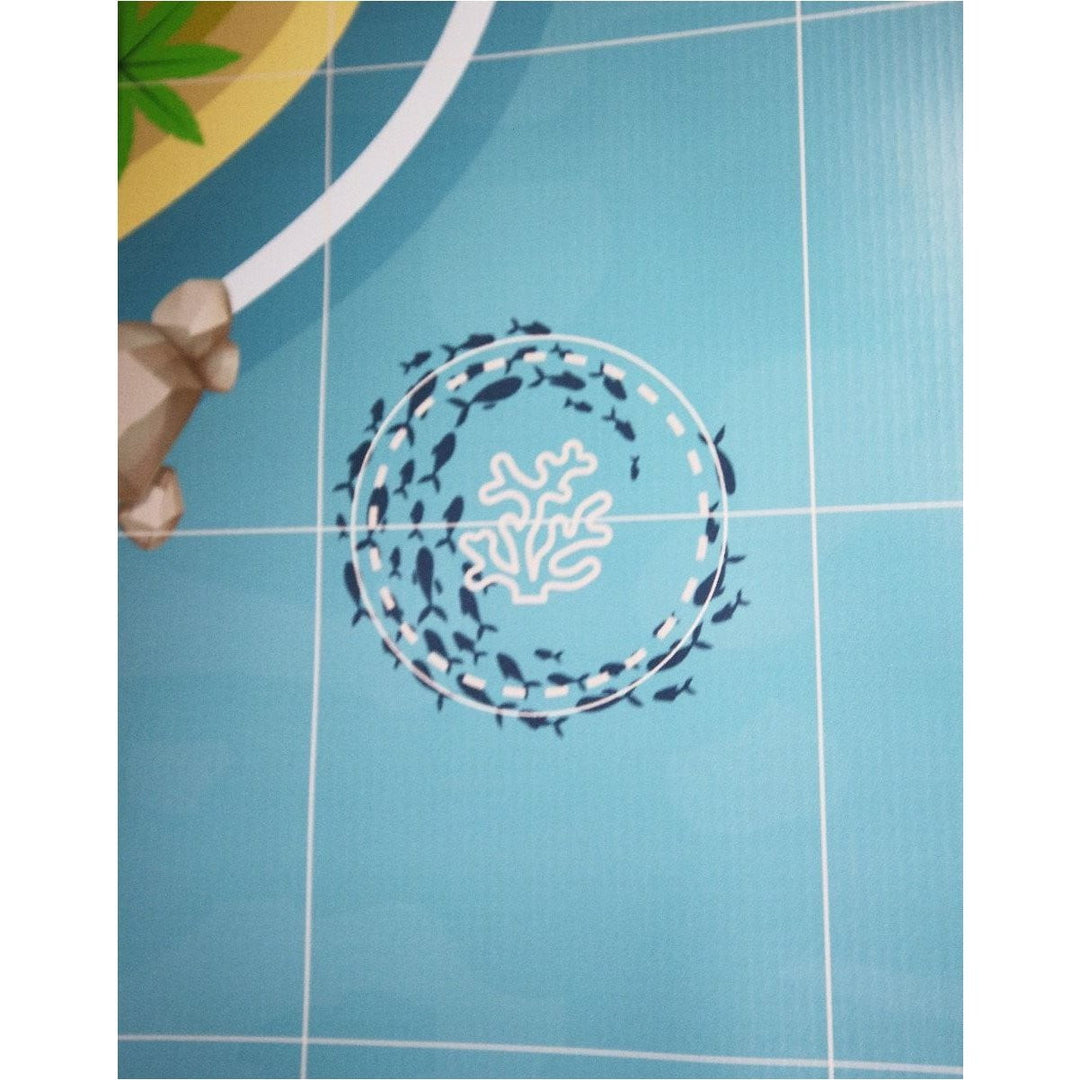 Geyer BrainStorm STEM Education Robotics Activity Mat: SeaSavers, 80" x 44.75" - STEMfinity