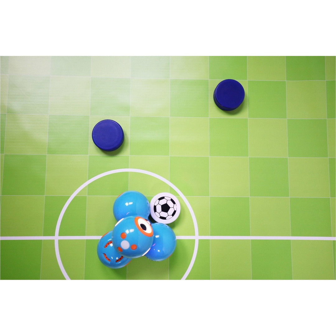 Geyer BrainStorm STEM Education Robotics Activity Mat: Soccer, 80" x 44.75" - STEMfinity