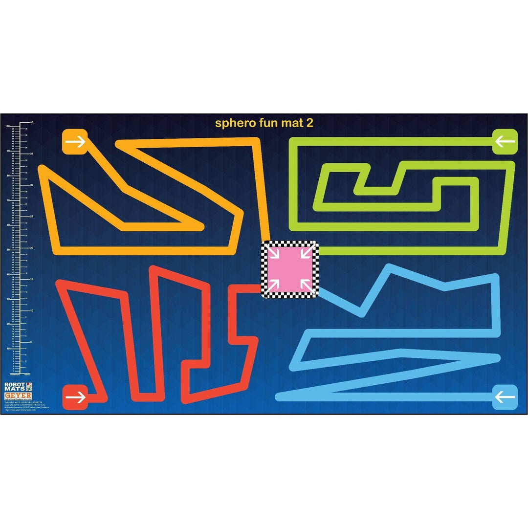Geyer Sphero Robotics FUN MAT 2, 84" x 48" - STEMfinity