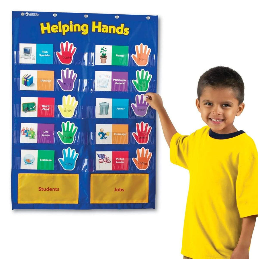Helping Hands Pocket Chart - STEMfinity