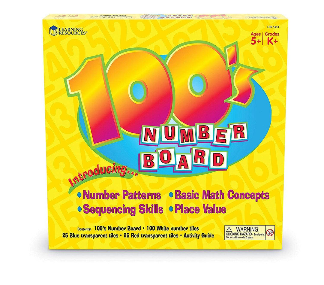 Hundreds Number Board - STEMfinity