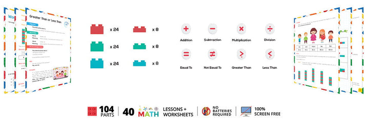 CSTEM Math Kit - Brick Math - Meritus AI - STEMfinity