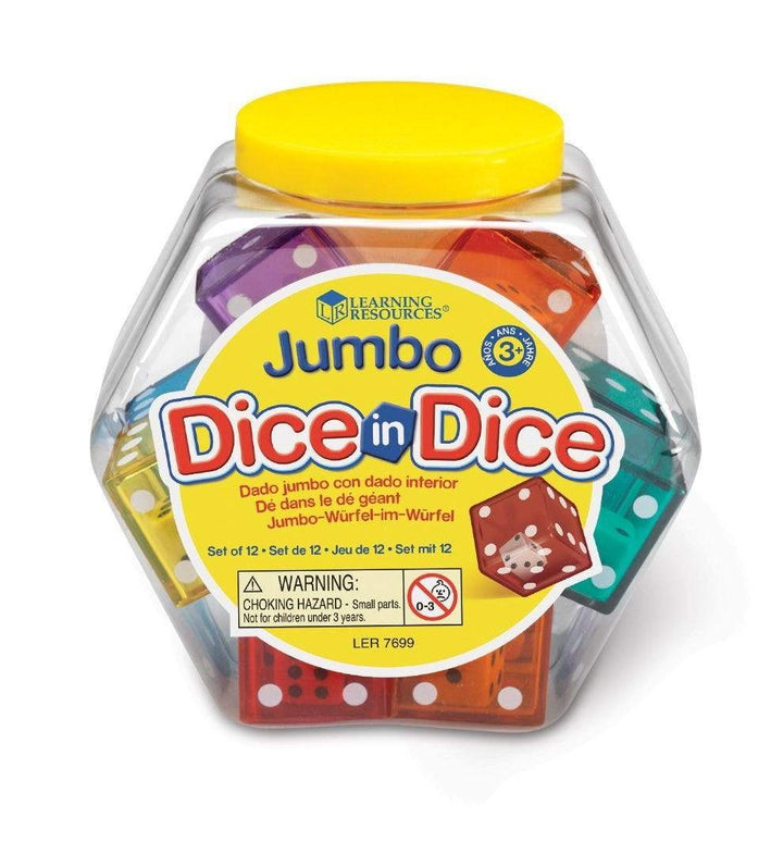Jumbo Dice in Dice - STEMfinity