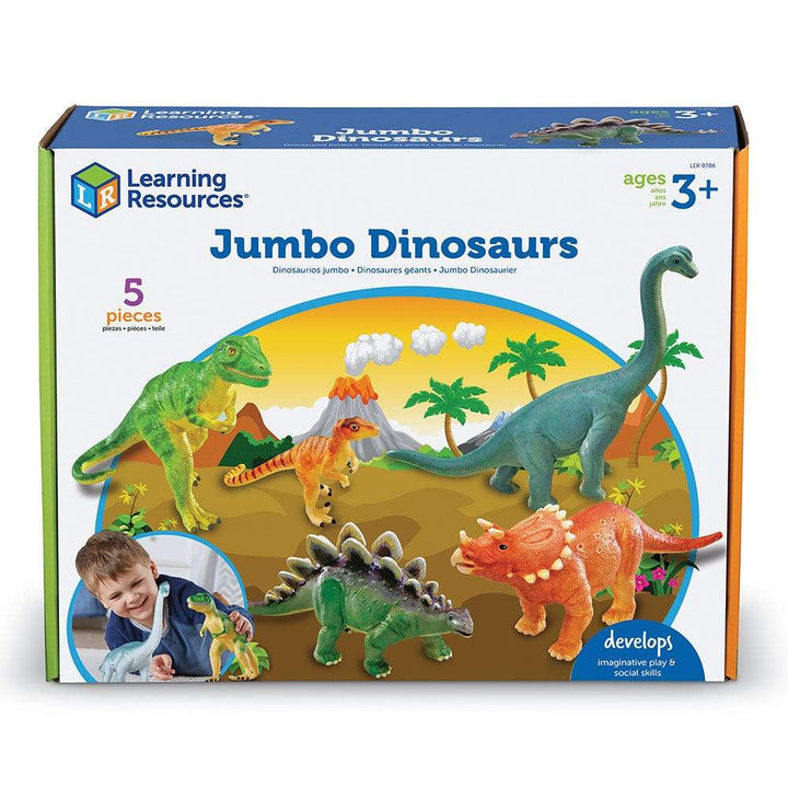 Jumbo Dinosaurs, Set 1 - STEMfinity