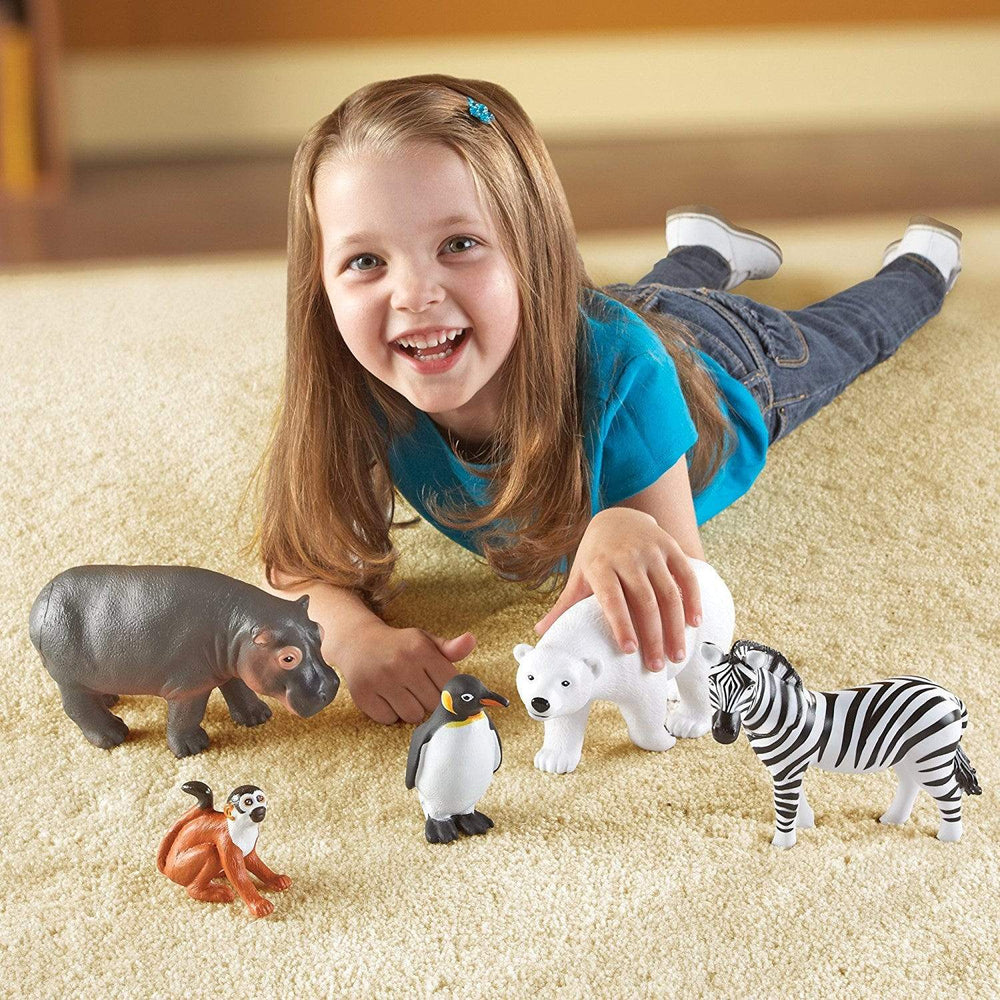 Jumbo Zoo Animals - STEMfinity