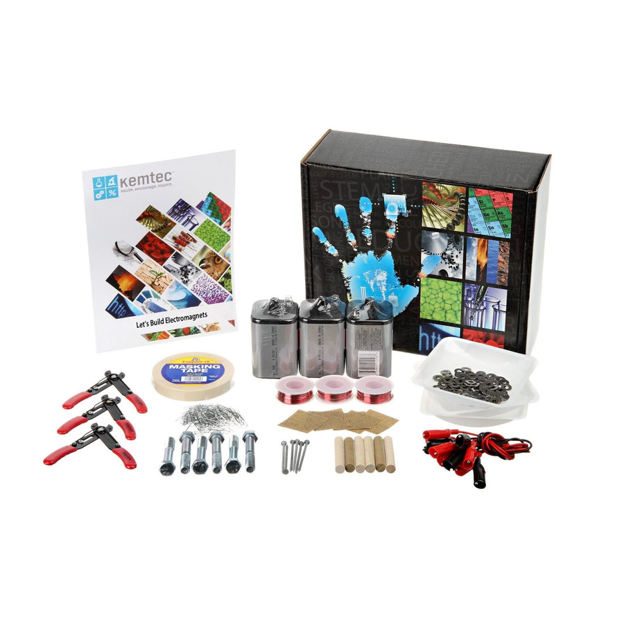 Kemtec Science: Let's Build Electromagnets Classpack - STEMfinity