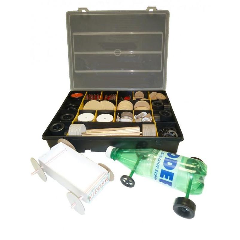 Kidder Junior Engineering Box - Wheels - STEMfinity