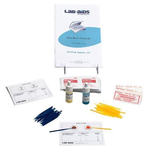 Lab-Aids: Basic Blood Typing Kit - STEMfinity