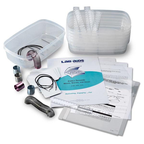 Lab-Aids: Energy Transfer - Waves, Sound and Light Kit - STEMfinity