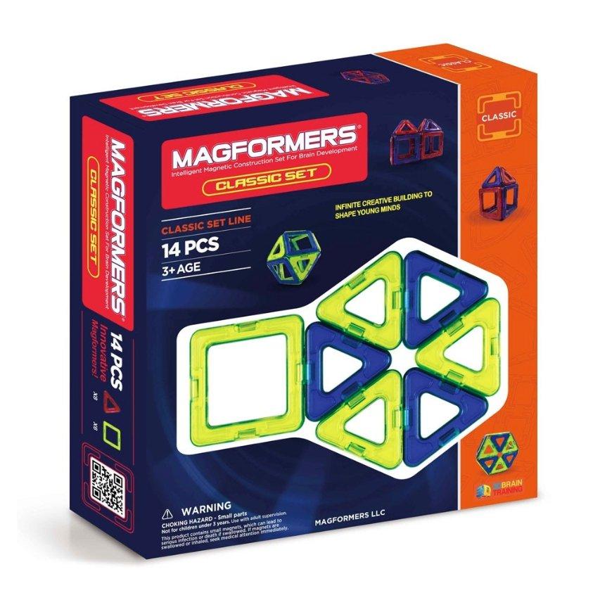 MAGFORMERS Classic 14 Piece Set - STEMfinity