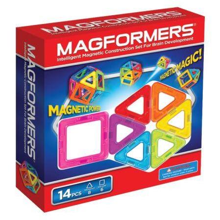 MAGFORMERS Rainbow 14 Piece Set | MAGFORMERS | STEMfinity