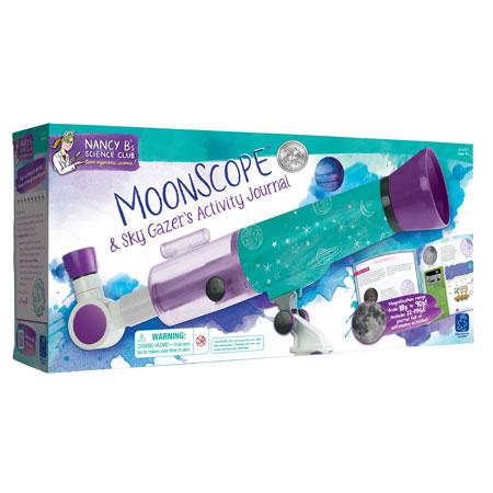 Nancy B’s Science Club® MoonScope™ & Sky Gazer's Activity Journal - STEMfinity