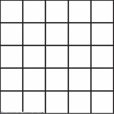 5x5 Grid Template