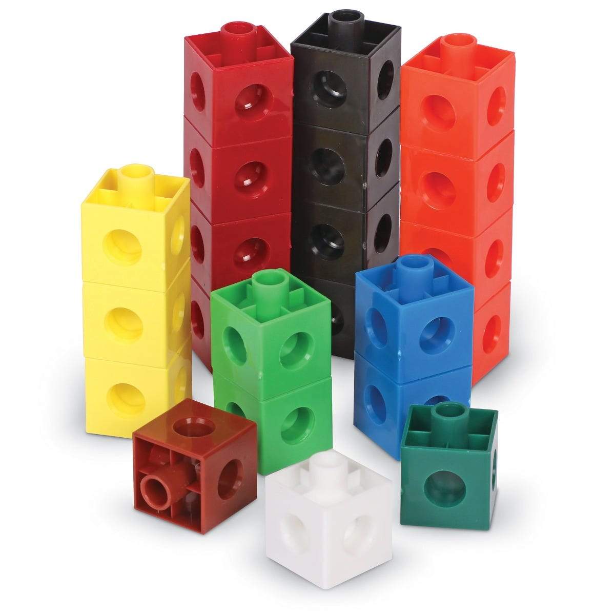Unifix Cubes, Ten Assorted Colors, Set of 500