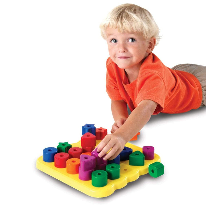 Stacking Shapes Pegboard - STEMfinity