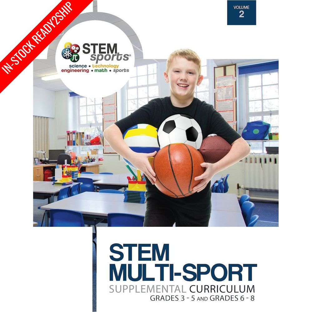 STEM Sports® - Multi-Sport Program Kit V2 (Grades 3-8) (CURRICULUM ONLY) - STEMfinity