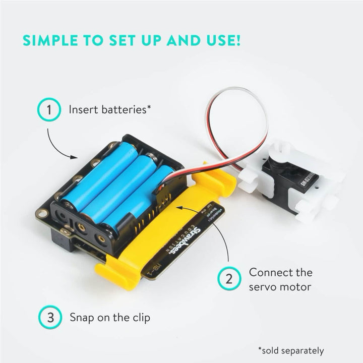 Strawbees Robotic Invention for the micro:bit V2 - 10 pack (NO micro:bit) - Strawbees - STEMfinity