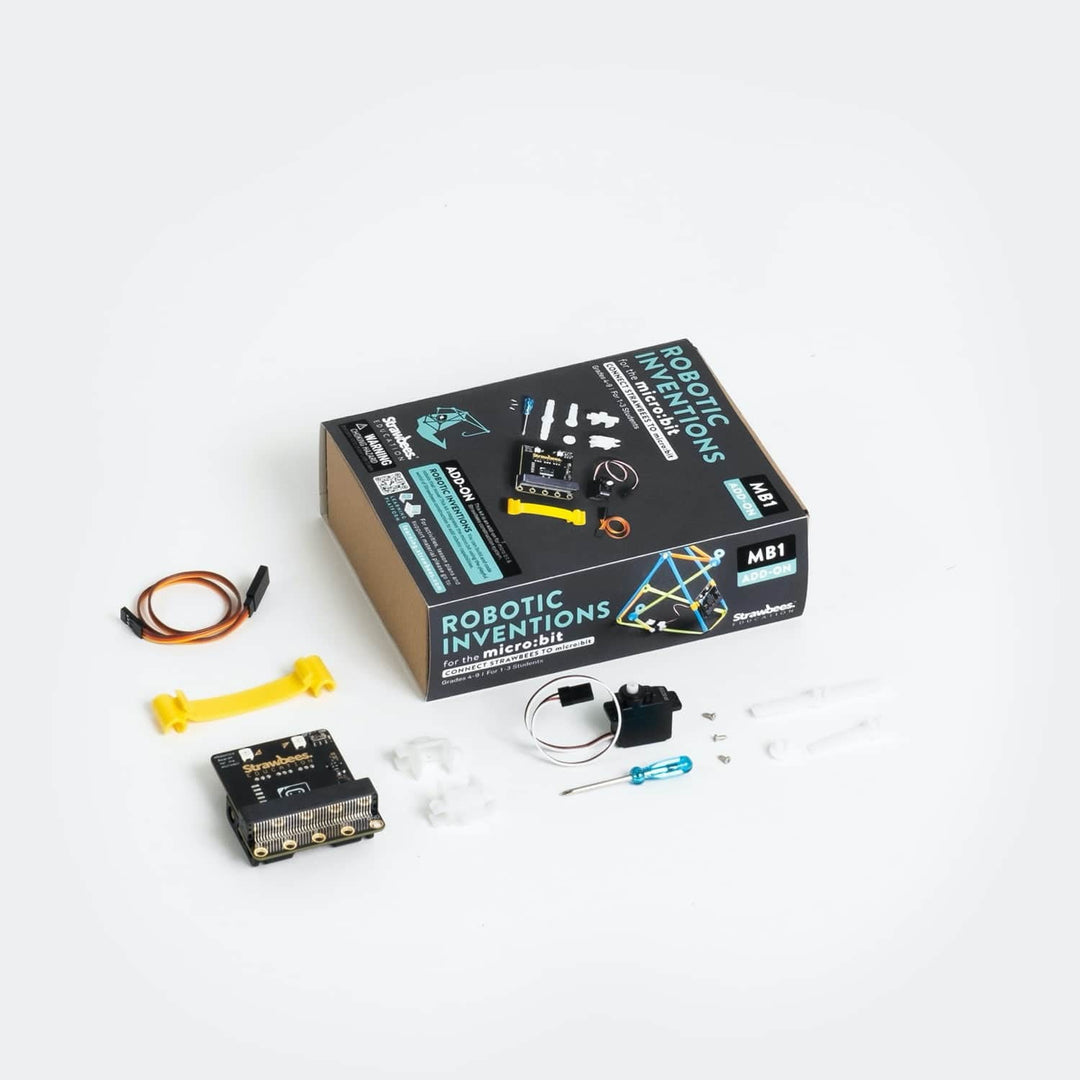 Strawbees Robotic Inventions for the micro:bit - Single Pack - STEMfinity