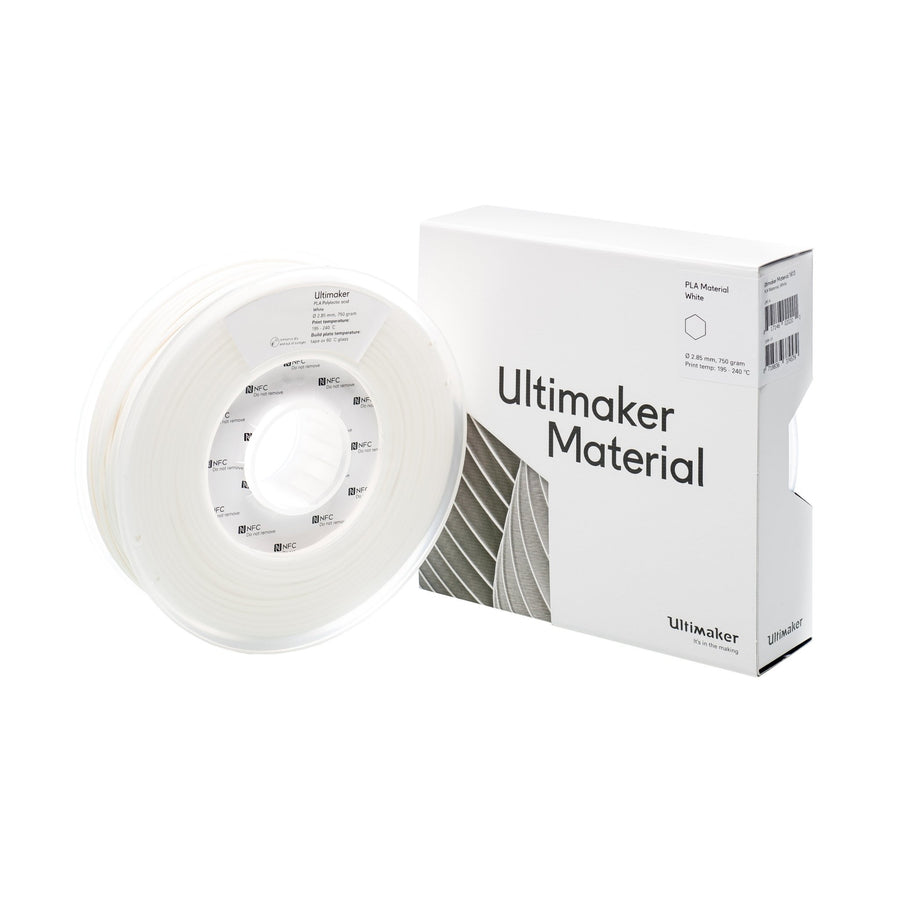 Ultimaker Filament - PLA White, 750g - STEMfinity