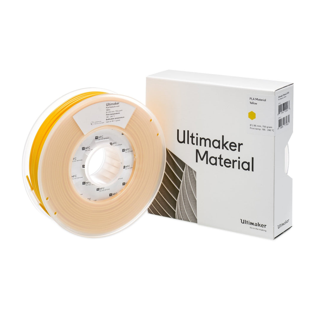 Ultimaker Filament - PLA Yellow, 750g - STEMfinity