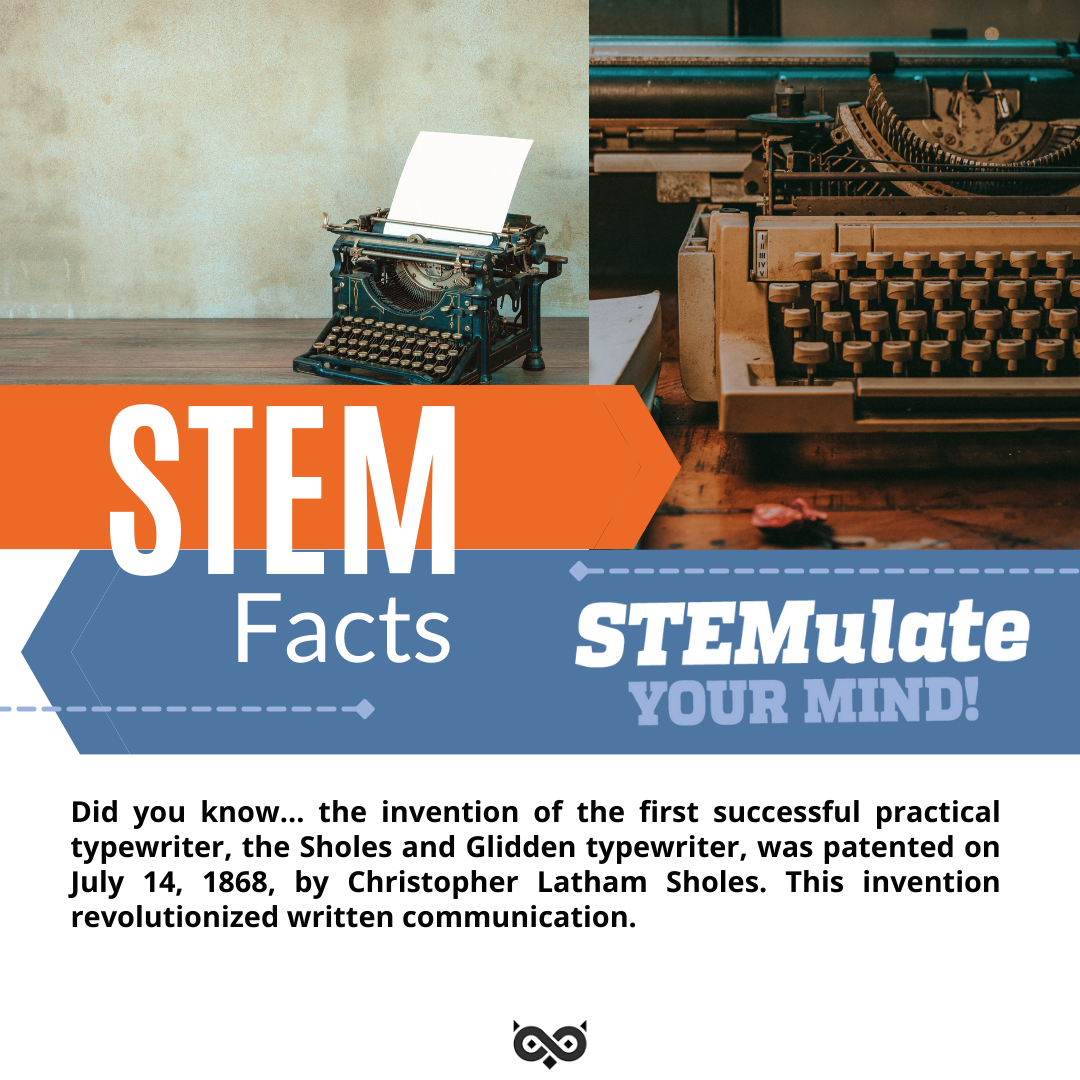 The Invention that Revolutionized Communication: Celebrating the Typewriter and its Impact on STEM Education