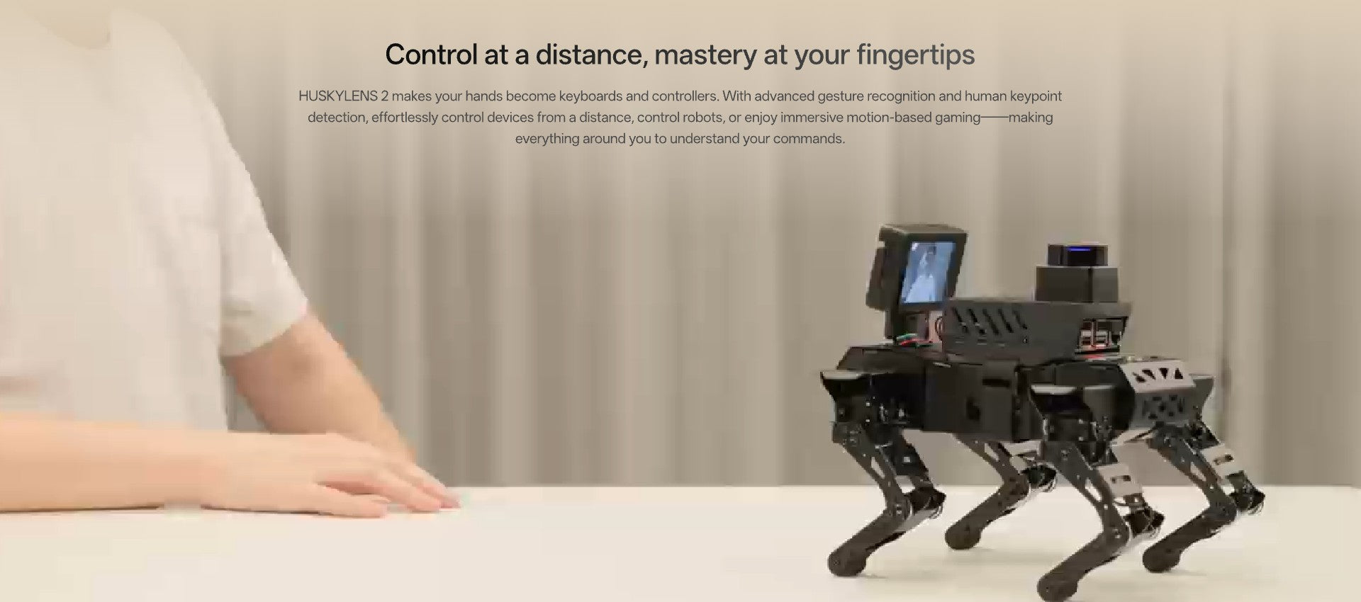 邦楽 HUSKY VOICE GISM STEMfinity | HUSKYLENS 2 | Technology