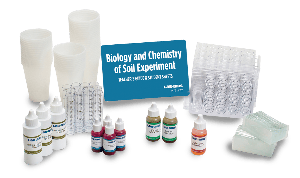 Lab-Aids: Biology and Chemistry of Soil Experiment Kit