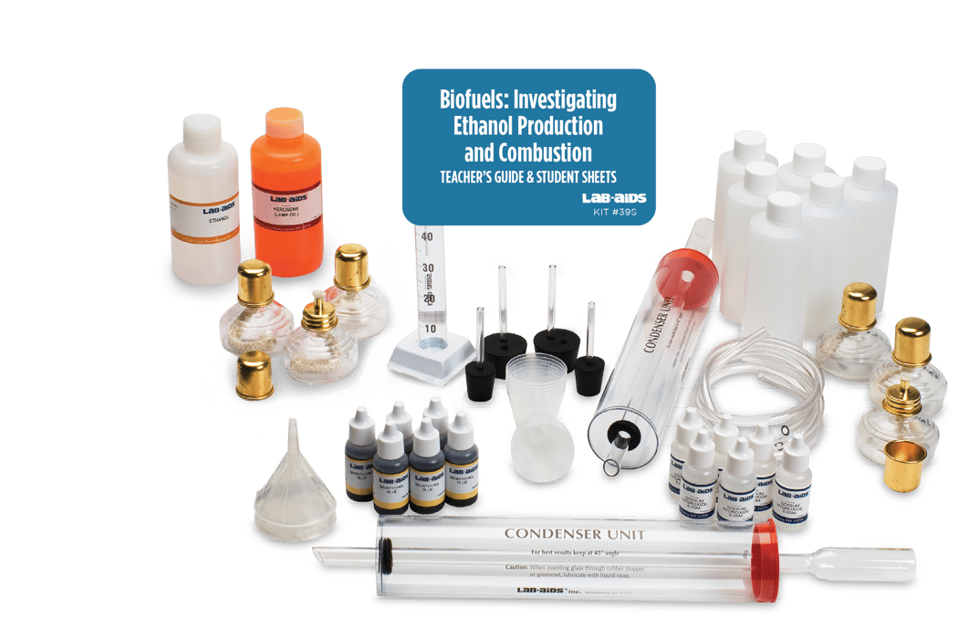 Lab-Aids: Biofuels - Investigating Ethanol Production and Combustion Kit