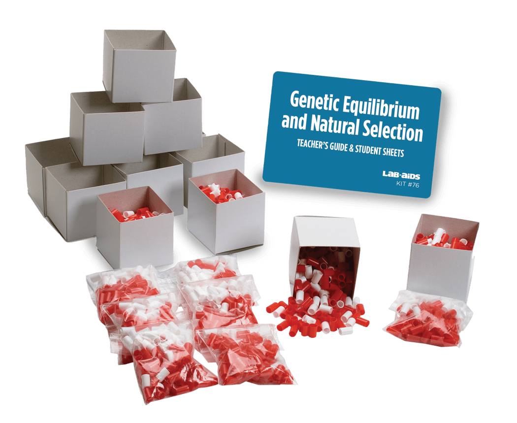 Lab-Aids: Genetic Equilibrium & Natural Selection Kit