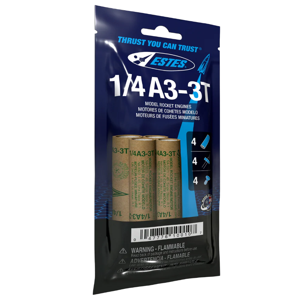 1/4A3-3T ENGINES 13 MM 4-PACK BAG