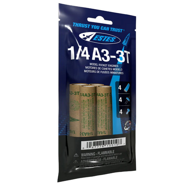 1/4A3-3T ENGINES 13 MM 4-PACK BAG