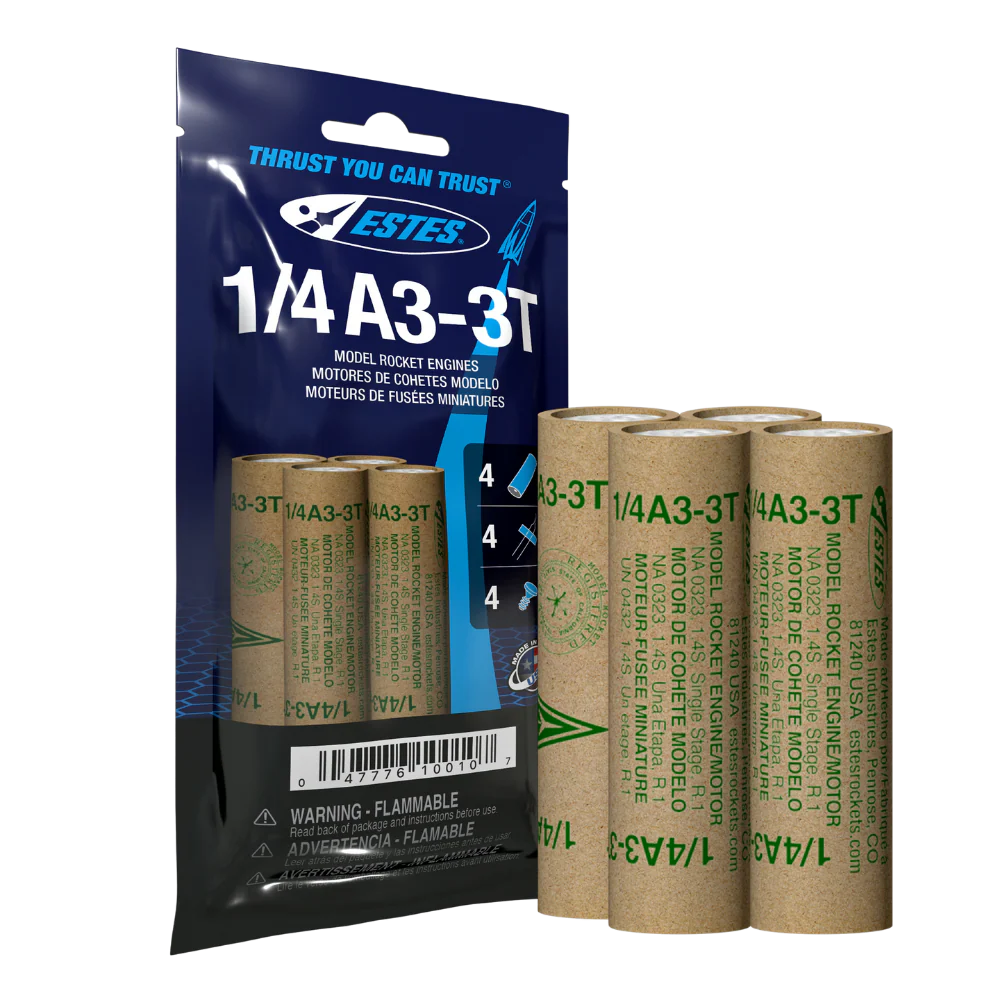 1/4A3-3T ENGINES 13 MM 4-PACK BAG