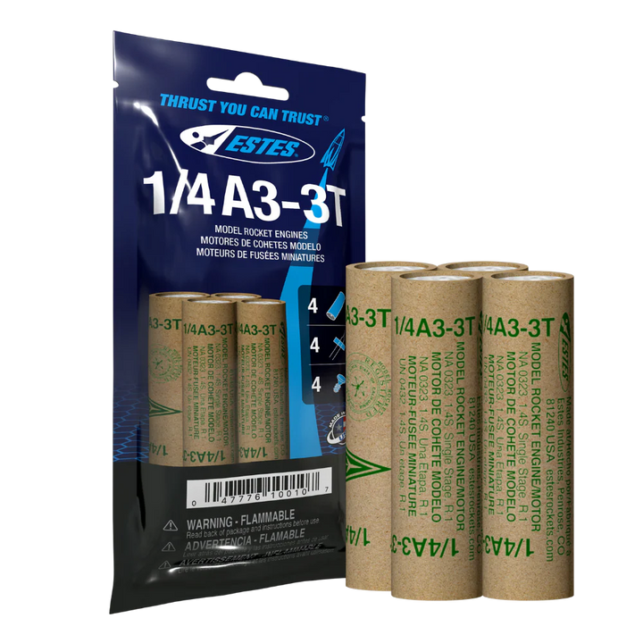 1/4A3-3T ENGINES 13 MM 4-PACK BAG