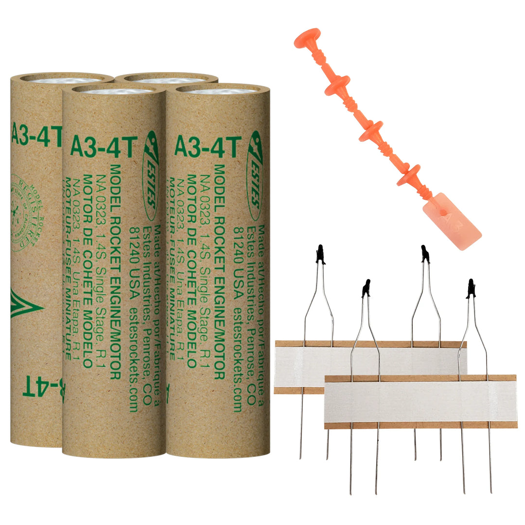 A3-4T ENGINES 13 MM 4-PACK BAG
